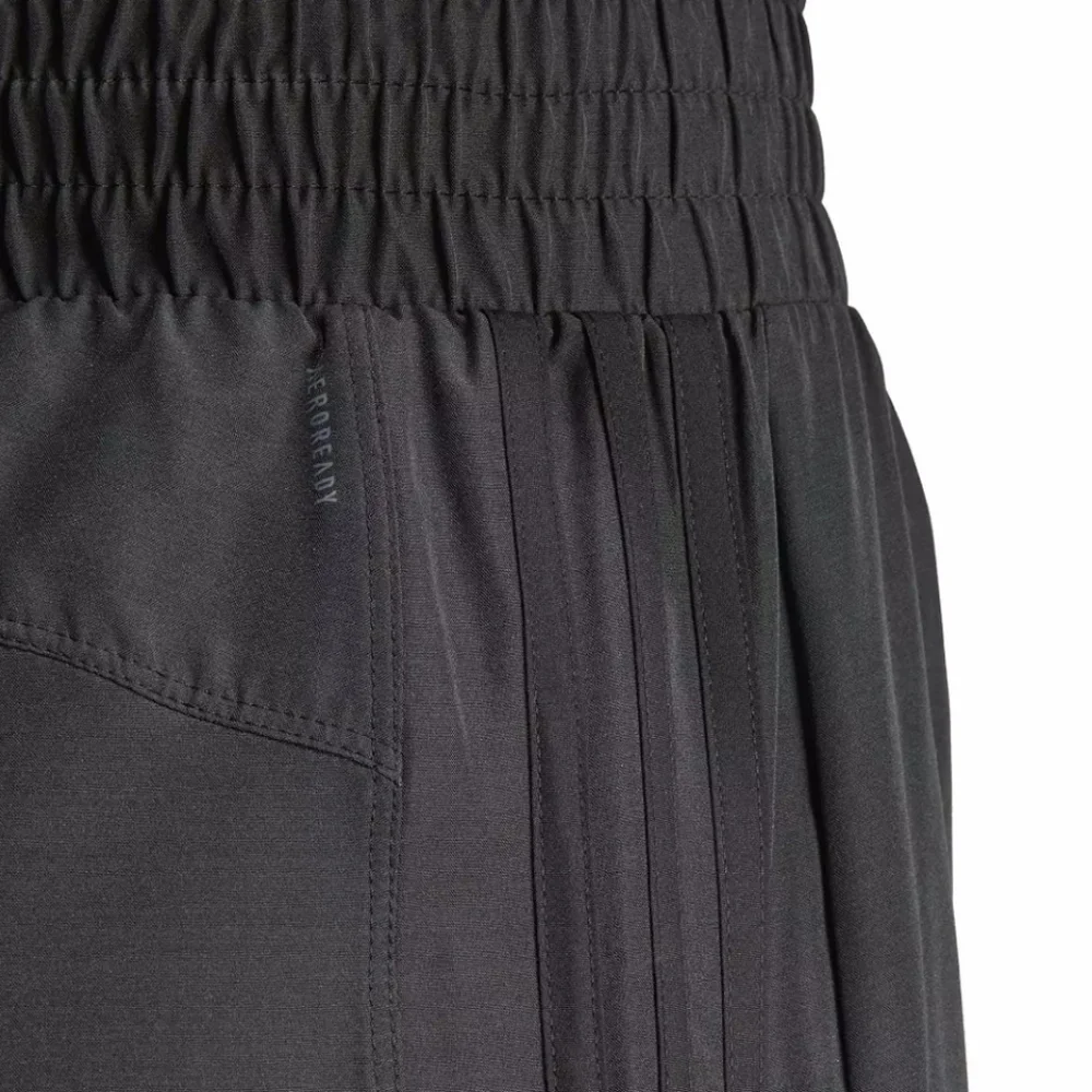 adidas Women's Pacer Training 3-Stripes Woven High-Rise 3" Shorts - Picture 9 of 10